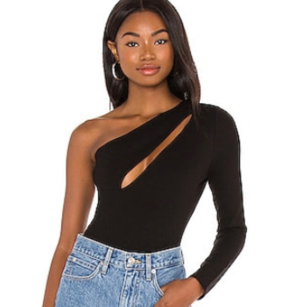 NEVER WORN Revolve Black Bodysuit